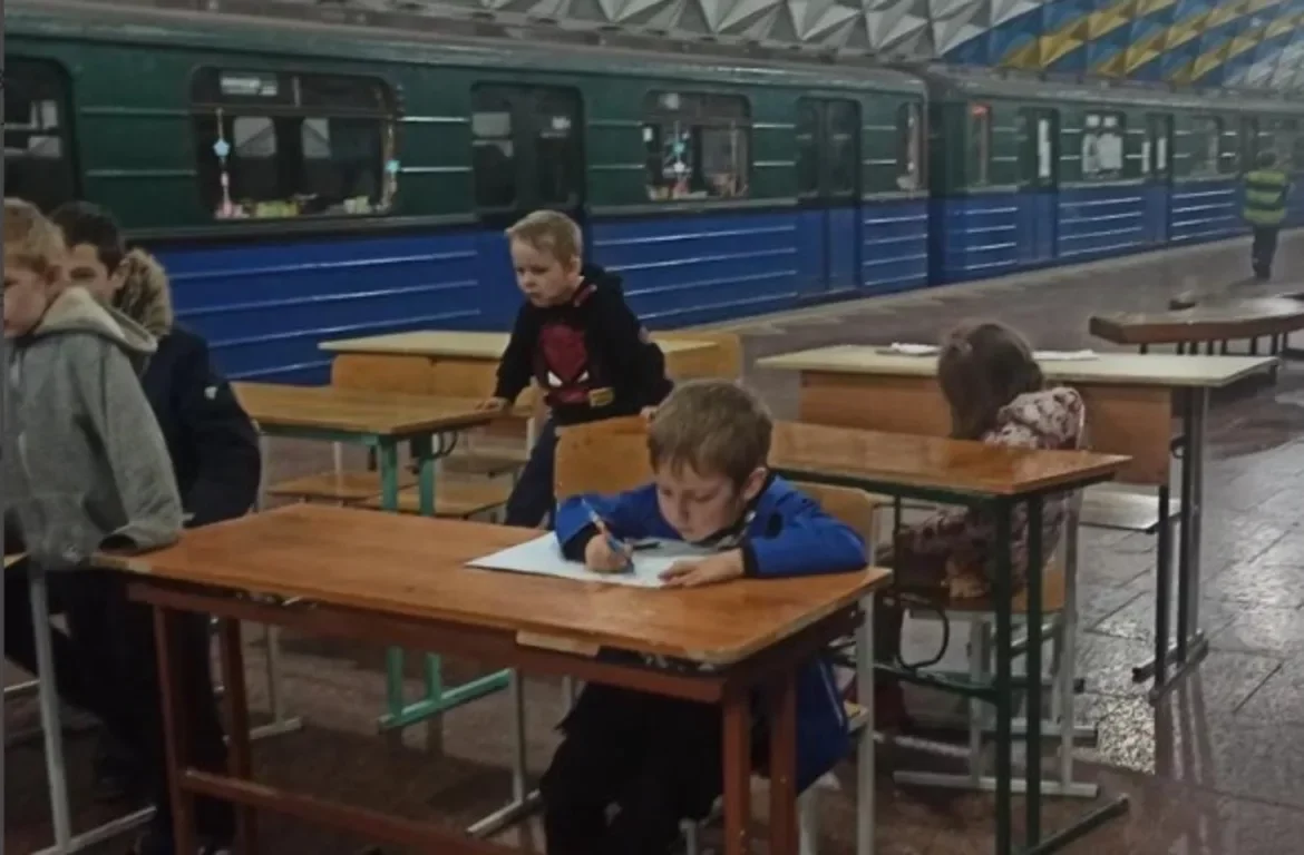 В метро Харькова обустроят классы для комбинированного обучения детей