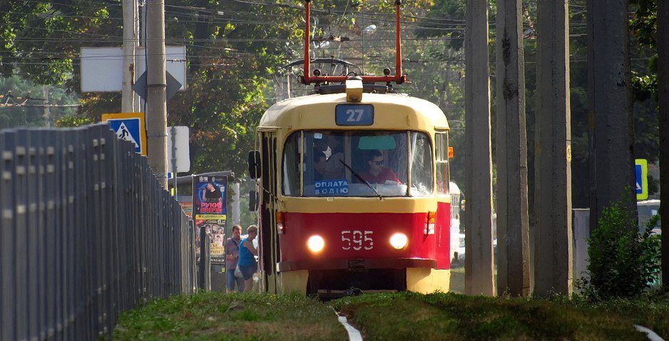 Завтра в Харькове трамвай №27 временно изменит маршрут