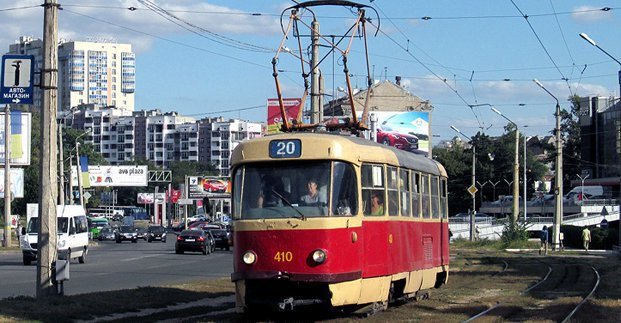 В Харькове завтра трамвай №20 будет курсировать по измененному маршруту