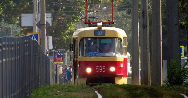 В Харькове завтра трамваи №16, 16А и 27 изменят свои маршруты 